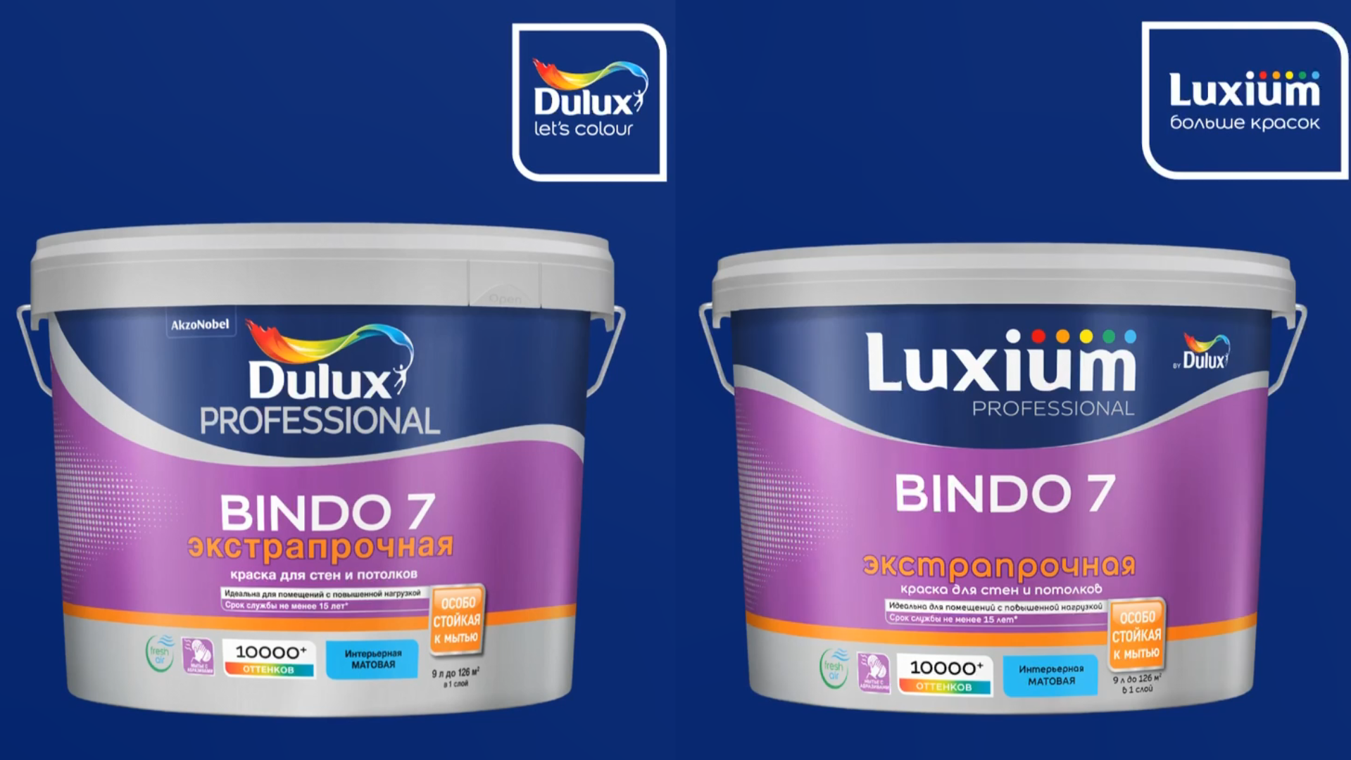 Luxium вместо Dulux: изменилось ли качество красок?