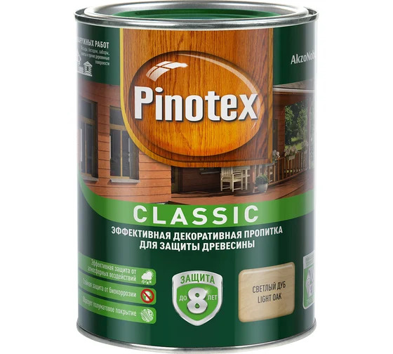 Pinotex Classic дуб, 1л