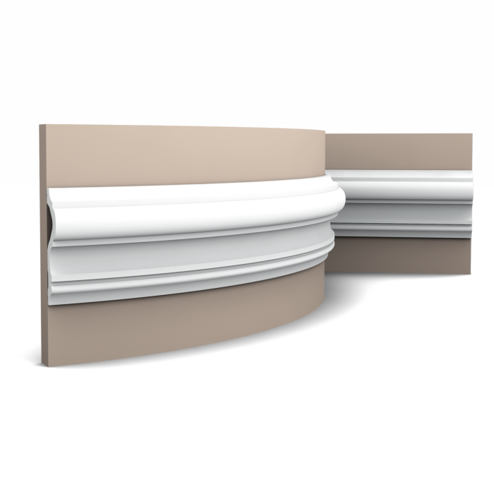 P8050F молдинг гибкий полиуретан 200 x 12 x 3