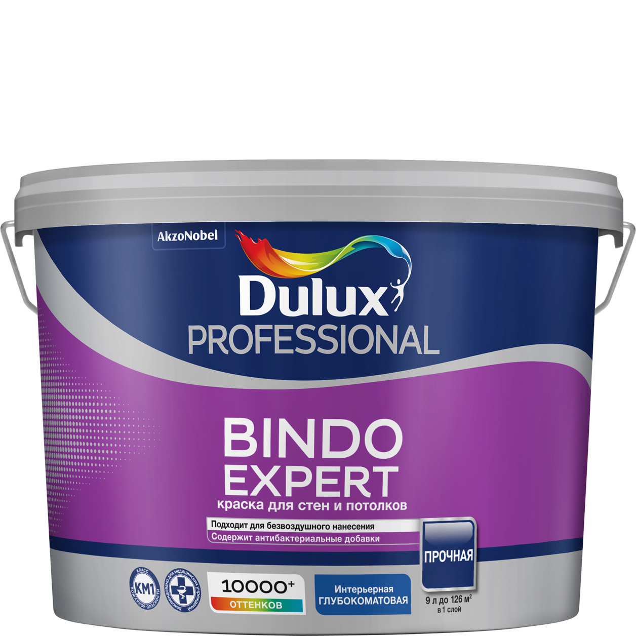 Краска Dulux Professional Bindo Expert глуб/мат BW 9л
