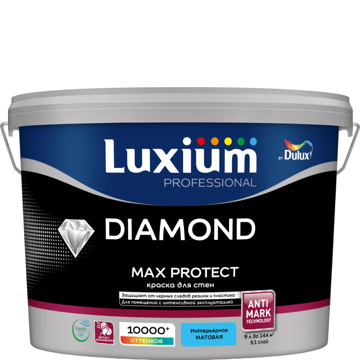 Краска Luxium Prof Diamond Max Protect мт BС9л