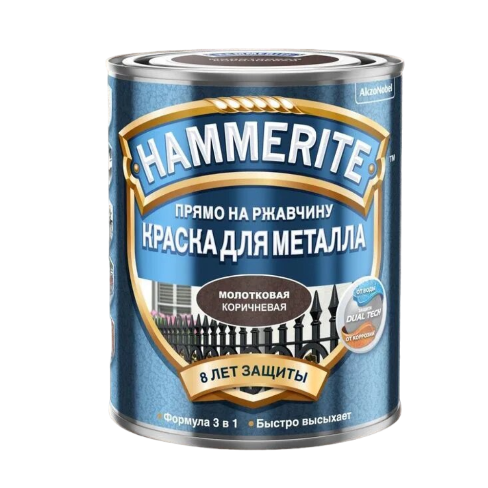 Краска HMD млт Корич RAL 8017 2л