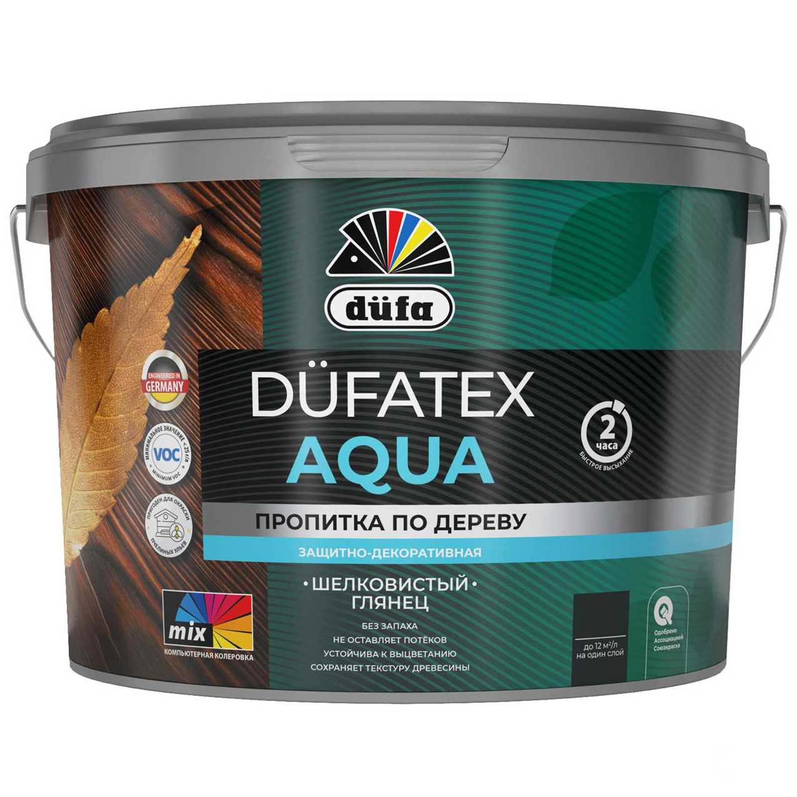 "Dufa" Пропитка DUFATEX-AQUA сосна 0,75л