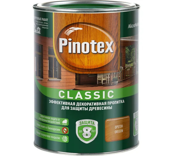 Pinotex Classic орегон, 1л