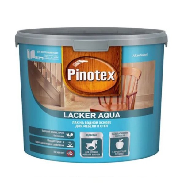 Pinotex Lacker Aqua 10 (матовый), 2,7л