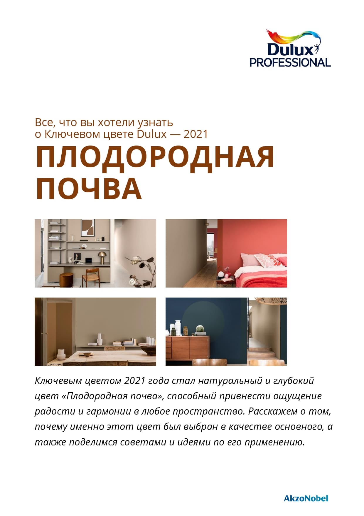 Картинка Все, что вы хотели узнать о Ключевом цвете Dulux - 2021