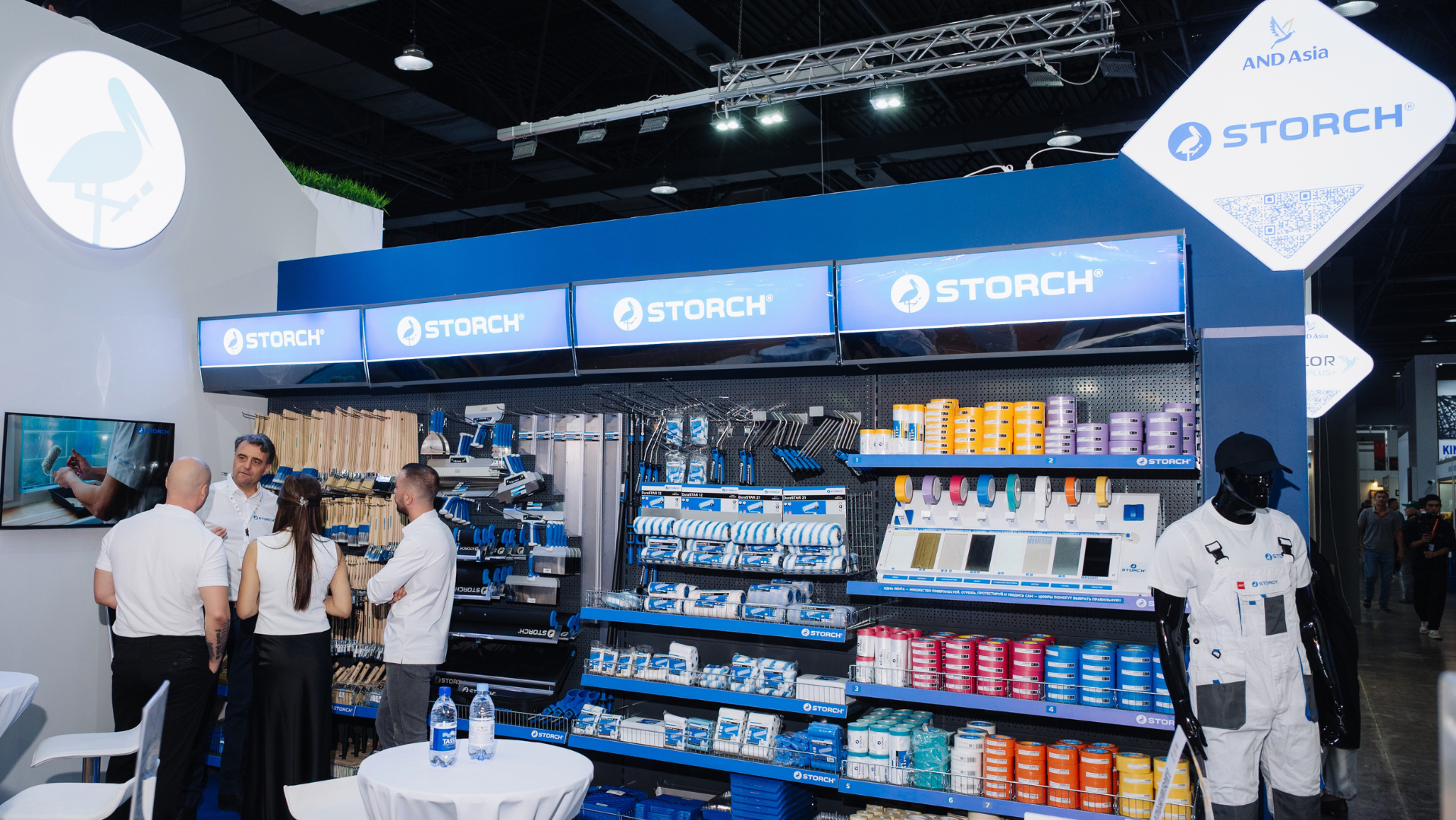 STORCH в Казахстане: профессиональные малярные и штукатурные инструменты