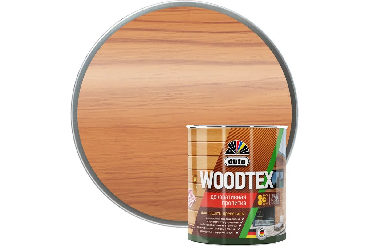 Dufa Пропитка WOOD TEX орегон  0,9л