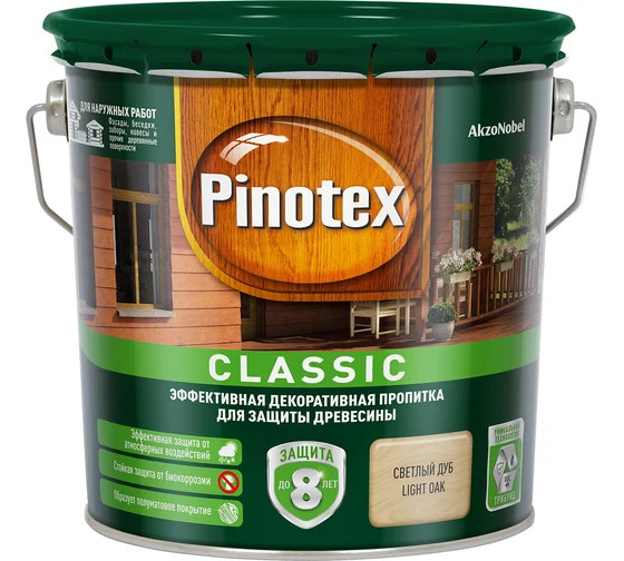 Pinotex Classic дуб, 2,7л