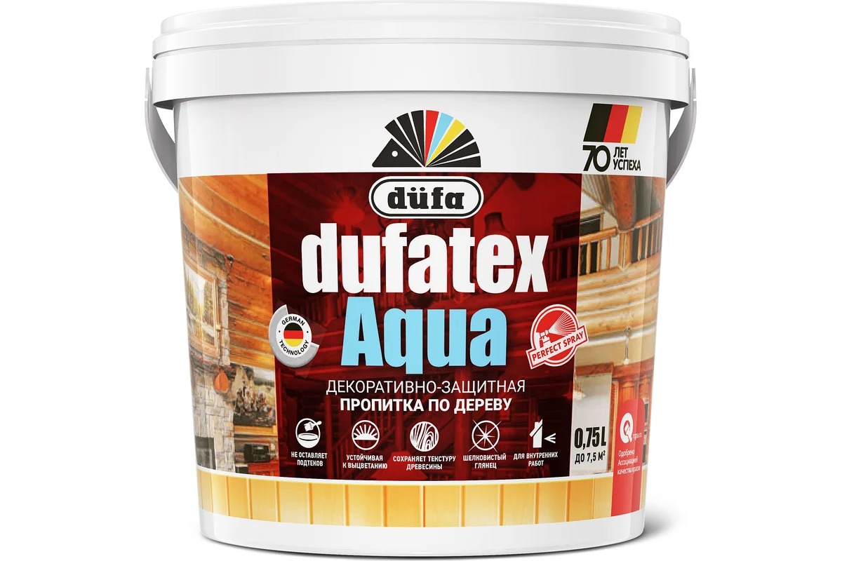 "Dufa" Пропитка DUFATEX-AQUA бесцветный 0,75л