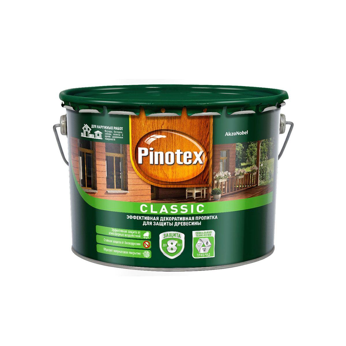 Pinotex Classic дуб, 2,7л