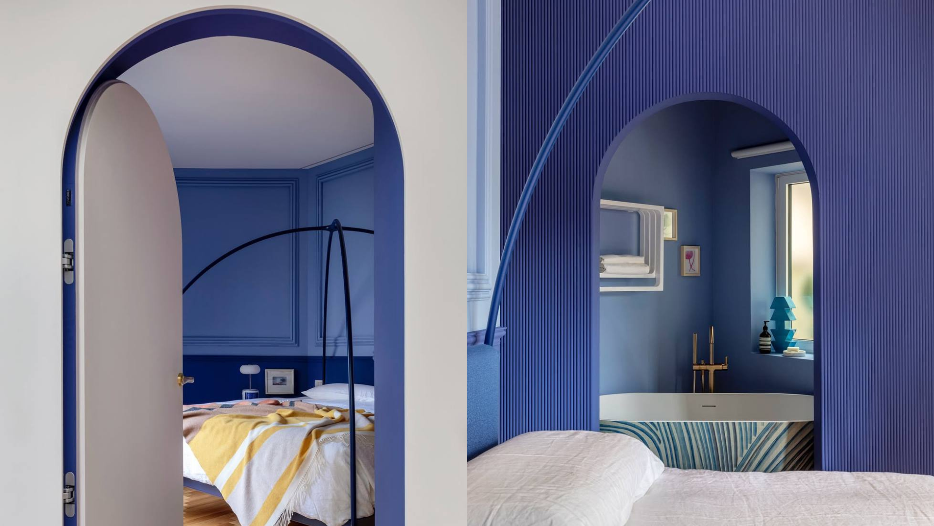 Интерьер спальни с Orac Decor: выразительность в деталях